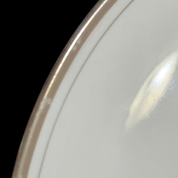 Royalton China Co Japan 9.5" Gold Trim Translucent Porcelain Plate - Picture 3 of 4